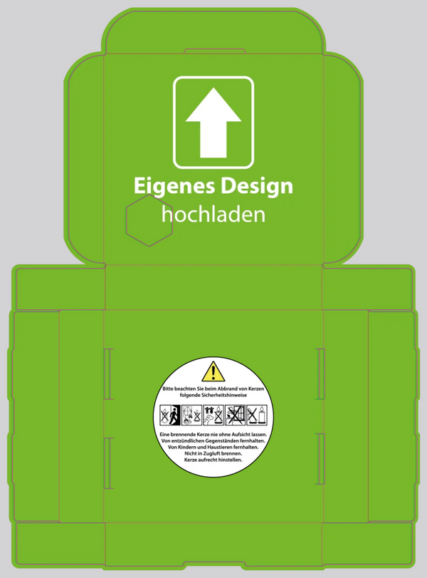 9er- Teelichtverpackung Eigenes Design