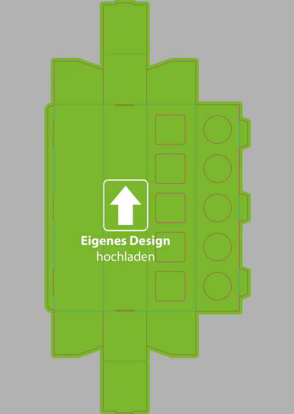 5er Umverpackung 53ml Glas Eigenes Design