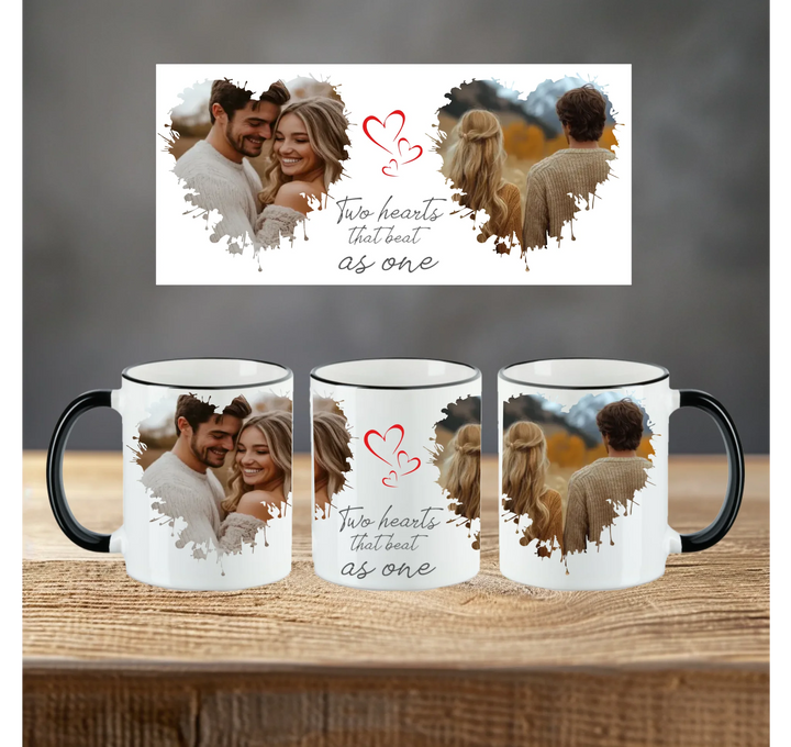 Blanko Mockup 3 Tassen Riemen schwarz 2