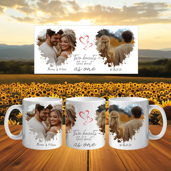 Blanko Mockup 3 Tassen