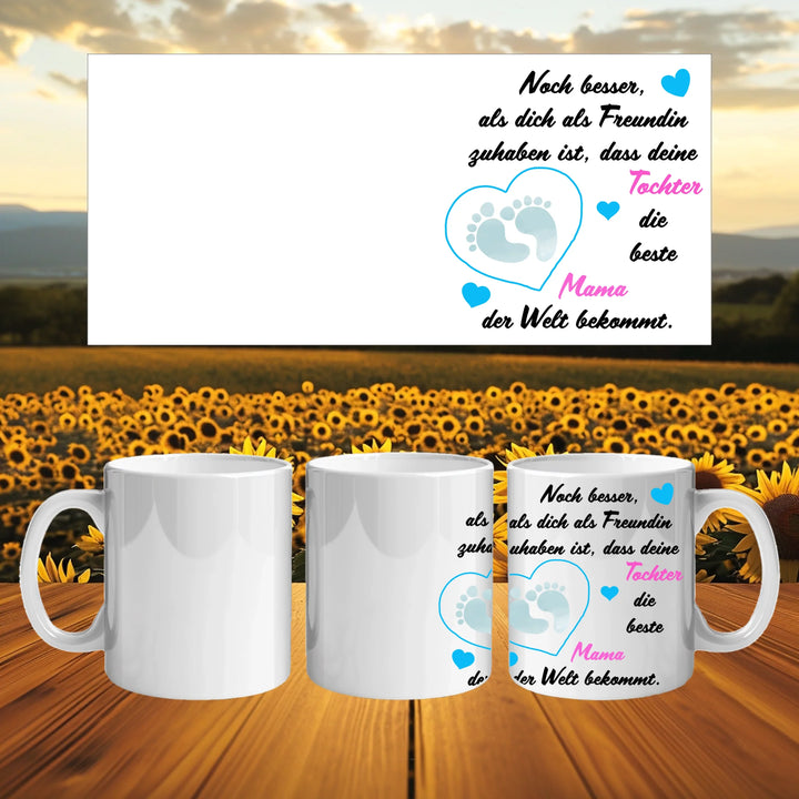 Blanko Mockup 3 Tassen