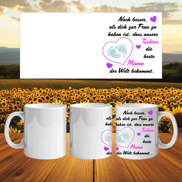 Blanko Mockup 3 Tassen