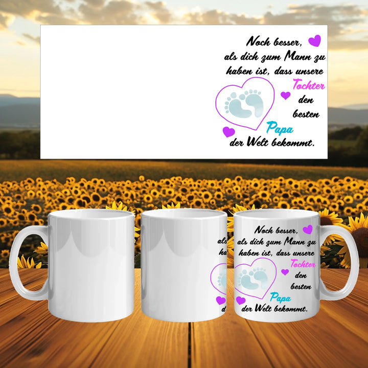 Blanko Mockup 3 Tassen