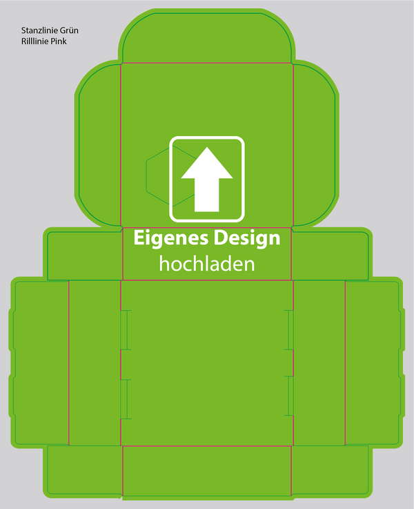 4er- Teelichtverpackung Eigenes Design